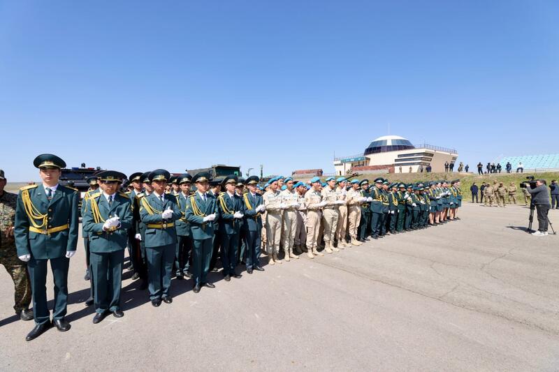 В Карагандинской области проходят военно-патриотические игры Qaisar