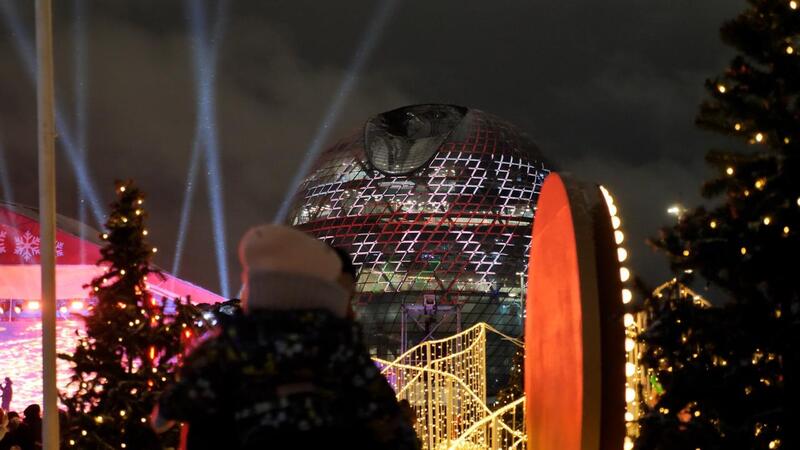 В столице в новогоднюю ночь проходят праздничные концерты