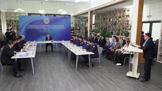 Председатель ЦИК РК НурланАбдиров посетил с рабочей поездкой область Абай