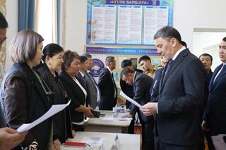 ТУРКЕСТАН: В ТЮЛЬКУБАССКОМ РАЙОНЕ ПРОШЛА ЯРМАРКА ВАКАНСИЙ