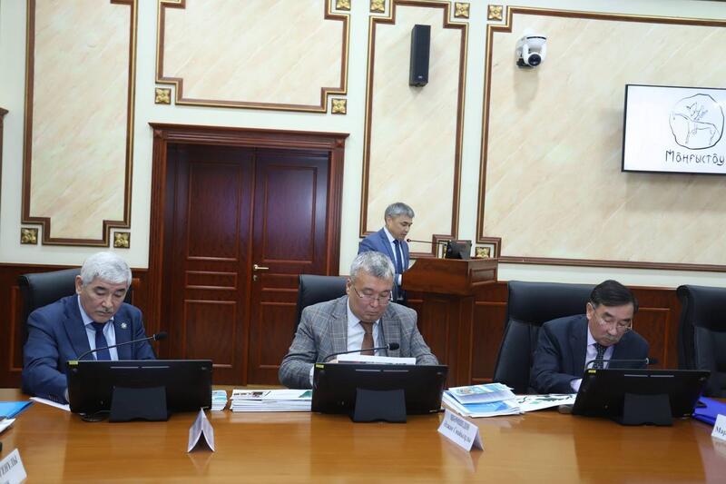 В акимате Мангистауской области обсудили вопросы развития агропромышленного комплекса