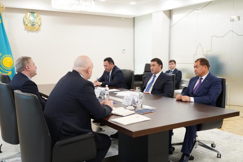 НУРАЛХАН КУШЕРОВ ВСТРЕТИЛСЯ С ПОСЛОМ ГРУЗИИ