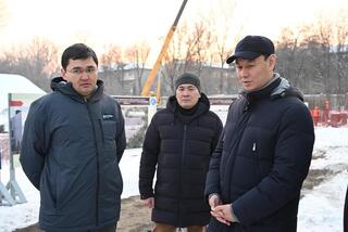 Дархан Сатыбалды ознакомился с ходом модернизации медицинских учреждений Алматы
