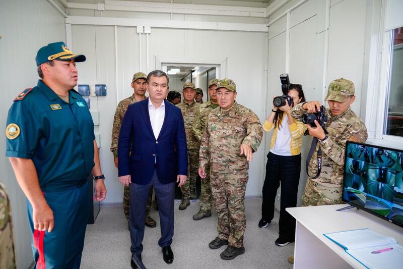 Пожарное депо открыли в Астане