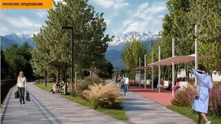 В Алматы благоустроят 7-километровый участок вдоль реки Есентай