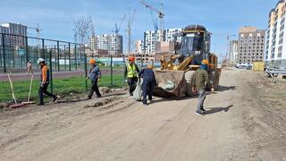 Экоакцию «Таза Қазақстан» продолжают поддерживать свыше 5 тысяч работников стройотрасли