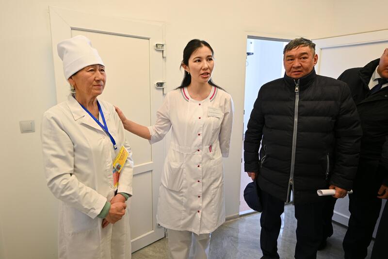 В Аксуатском районе в двух селах открылись медицинские пункты