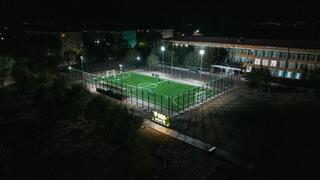 Школьники Сарани получили футбольное поле уровня FIFA Quality PRO