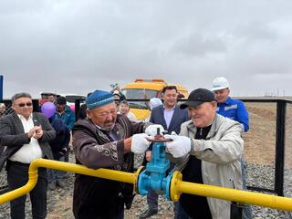 В Сулуколь проведен газ