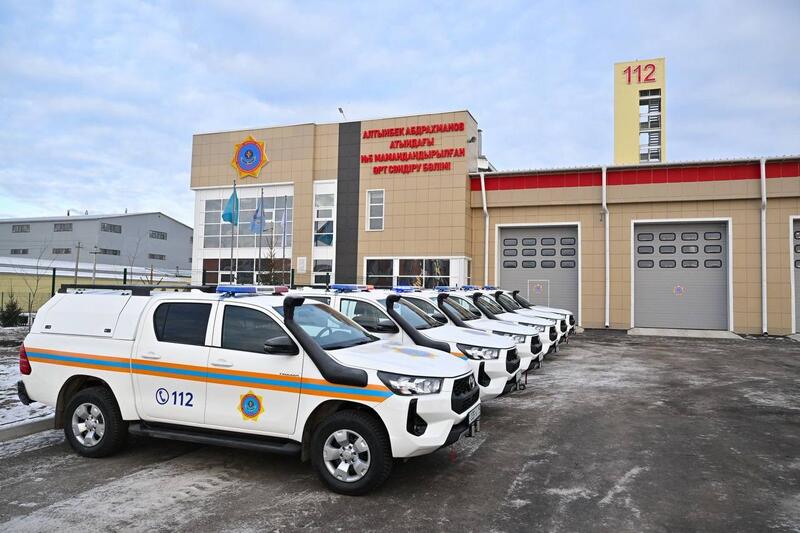 В Петропавловске открыли пожарное депо