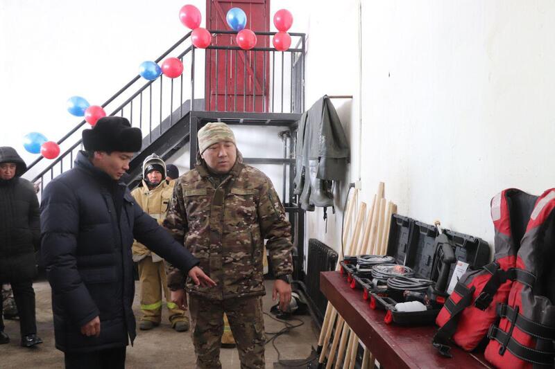 В Кокпектинском и Бескарагайском районах открыты пожарные посты