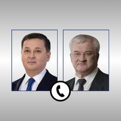 Главы МИД Казахстана и Украины провели телефонный разговор