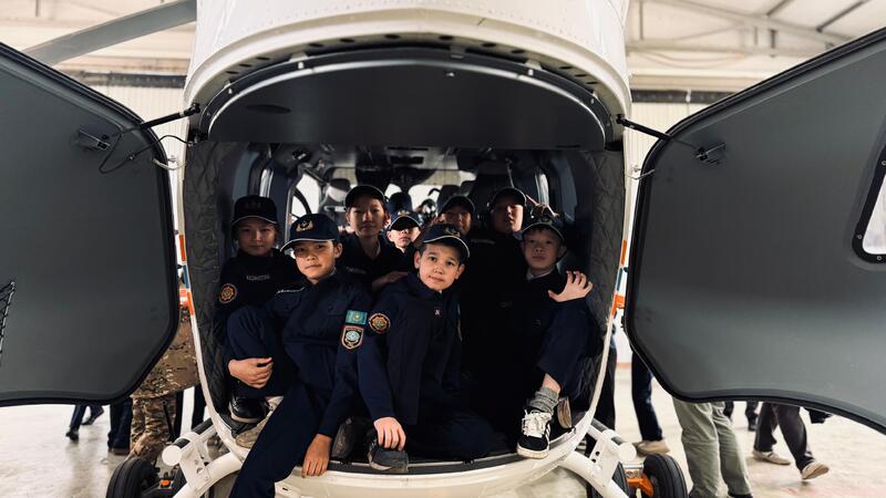 Экскурсия для кадетов: будущее спасателей начинается с детства
