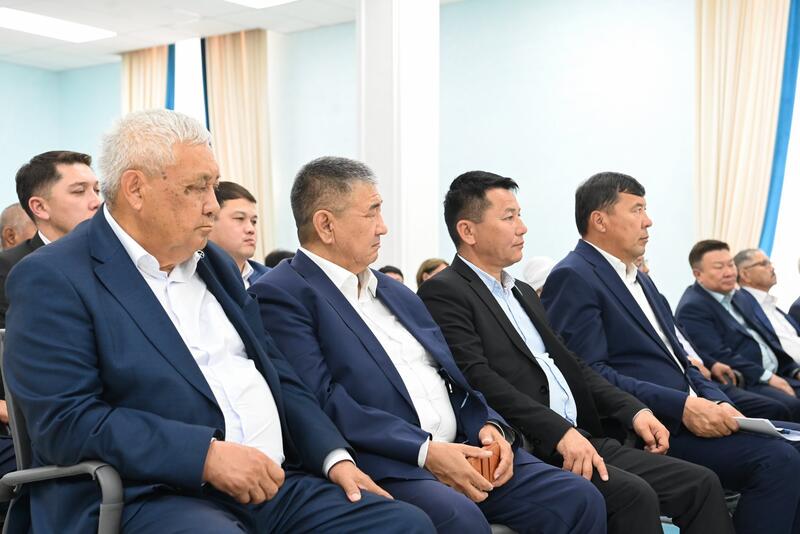 Аким области посетил с рабочей поездкой Шиелийский район