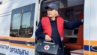 Лица МЧС: фельдшер Дана Доскалиева
