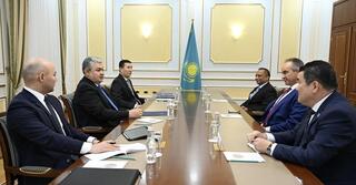 Министр иностранных дел Казахстана встретился с руководством «Dynamic Aviation Group»