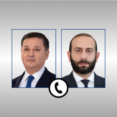 Министры иностранных дел Казахстана и Армении провели телефонный разговор