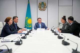 Министр юстиции Республики Казахстан Ерлан Сарсембаев провёл приём граждан