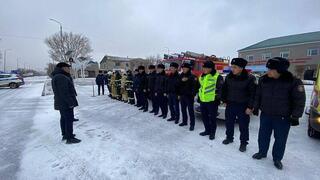 В Улытауском районе организованы республиканские командно-штабные учения «Қыс-2023»