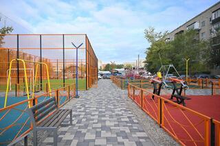 В Семее завершены работы по благоустройству 30 дворов