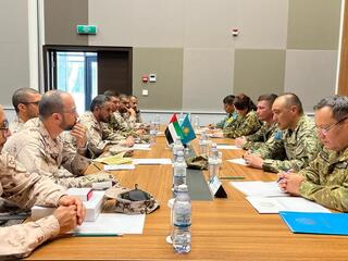 Алматы посетила военная делегация Объединенных Арабских Эмиратов