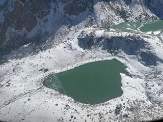 Моренные озёра Казахстана перешли в зимний режим – селеопасный сезон 2025 года завершён