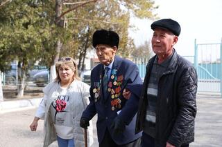 103-летний ветеран Великой Отечественной войны проголосовал на референдуме