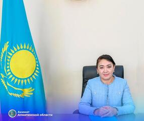 Бота Елеусизова назначена на должность акима Уйгурского района Алматинской области