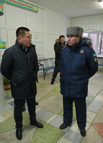 Асаин Байханов проверил ход отопительного сезона и ликвидацию последствий непогоды в Экибастузе