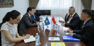 Казахстан и Сингапур обсудили пути расширения сотрудничества