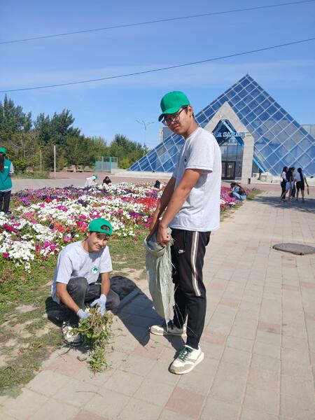 В рамках программы «Таза Қазақстан» в области Ұлытау прошли экологические акции