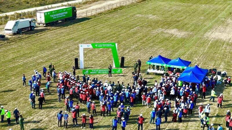 «Taza Qazaqstan»: стартовала road-эстафета от Алматы до Кызылорды