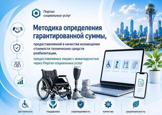 Методика определения гарантированной суммы, предоставляемой в качестве возмещения стоимости технических средств реабилитации, предоставляемых лицам с инвалидностью через Портал социальных услуг