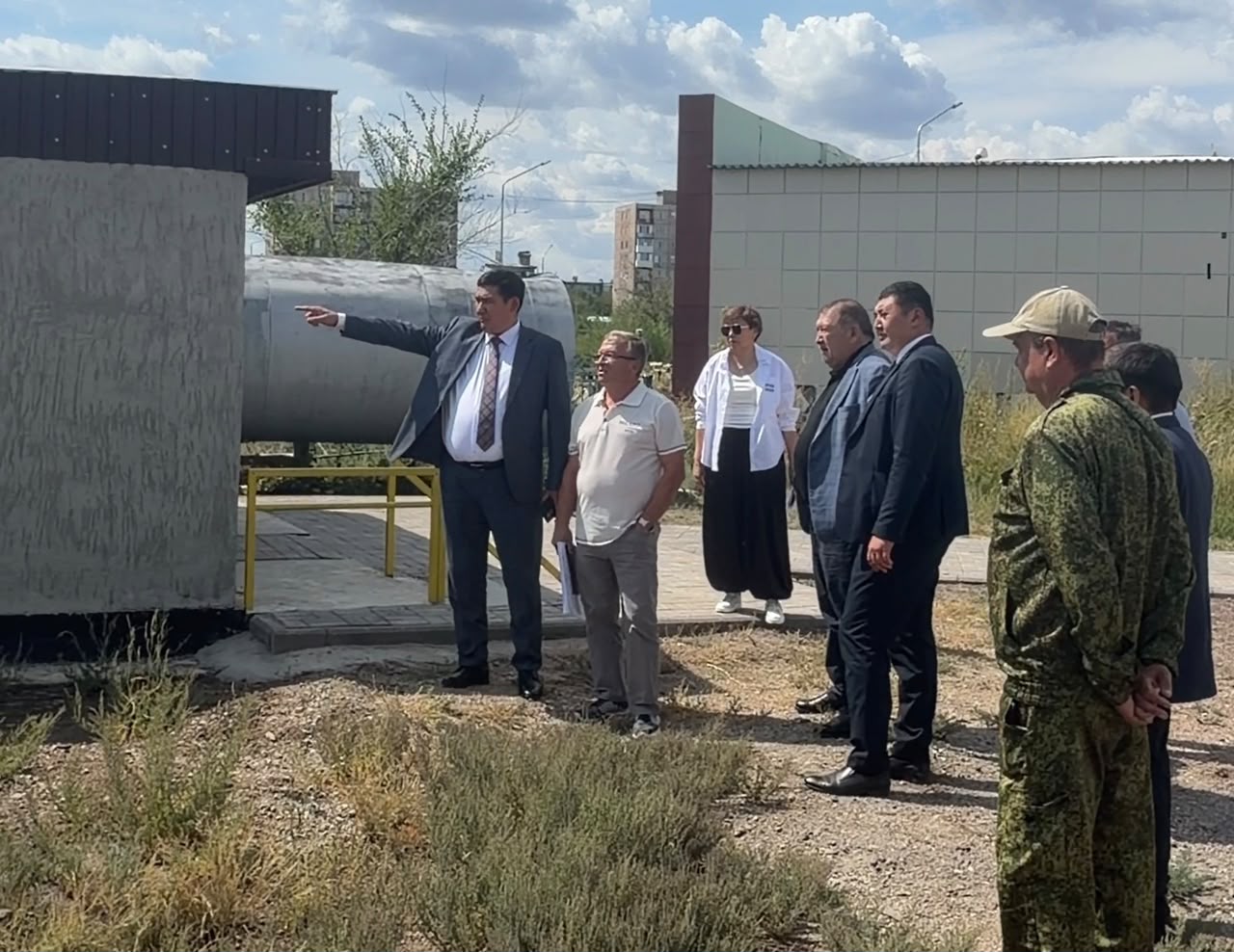 В рамках рабочего объезда состоялось посещение городского парка культуры и отдыха