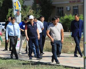 Ералы Тугжанов раскритиковал ход реконструкции линейного парка