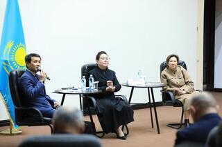 Актюбинскую область с рабочим визитом посетила вице-министр культуры и информации РК Айзада Курманова