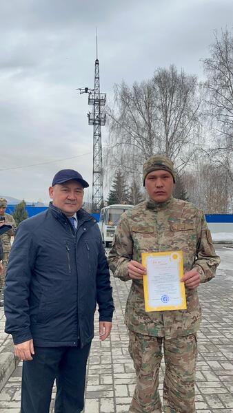 Военнослужащие МЧС РК завершили в районе Алтай противопаводковые мероприятия