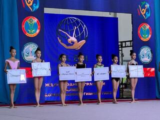 В Астане стартовал турнир Grand Prix Alem по художественной гимнастике