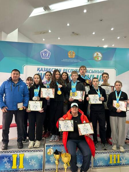 Сборная ВКО стала победителем IV республиканских зимних сельских юношеских игр