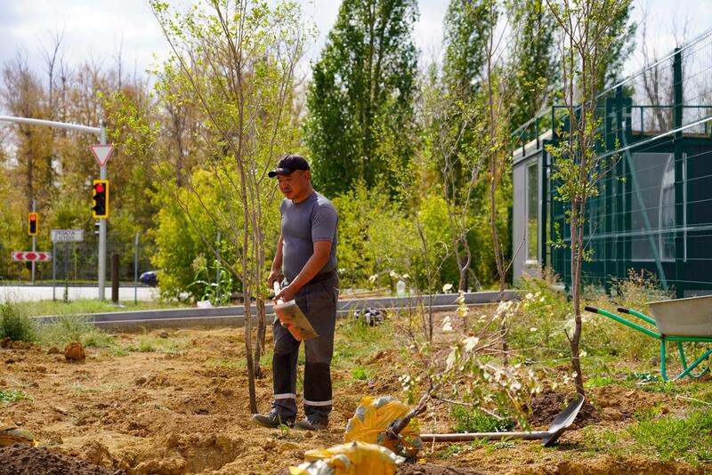 «Таза Қазақстан»: работники столичного завода вышли на экоакцию в Астане