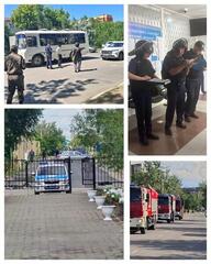 О проведении учебных экспериментов в Костанайской области с городскими и районными оперативными штабами по борьбе с терроризмом