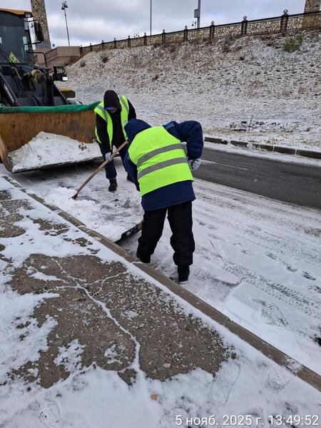За два дня из Астаны вывезено более 3 000 кубометров снега