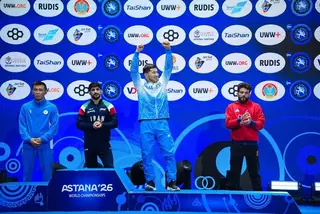 Столичный борец стал бронзовым призером чемпионата мира