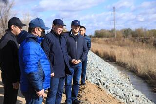 В Актобе ведутся масштабные работы для предотвращения весенних паводков