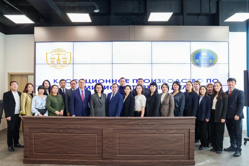 Магистранты Академии правосудия при Высшем Судебном Совете приняли участие в выездной лекции в Кассационном суде по административным делам