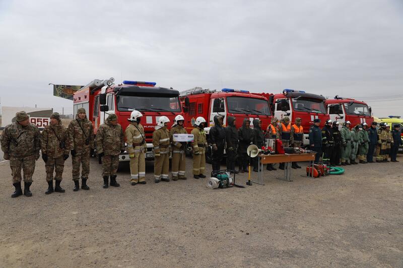 РКШУ «Көктем-2026»: в регионах страны отрабатывают готовность к паводкам