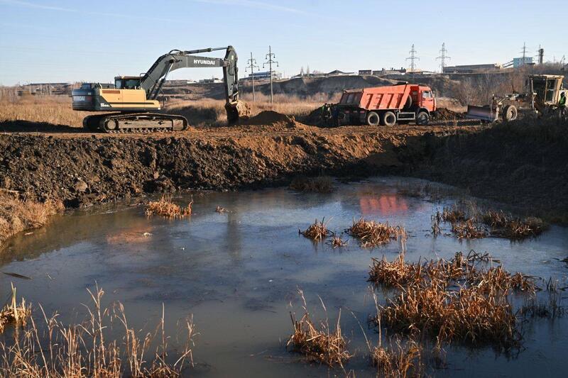 В Петропавловске завершаются все этапы строительства обводного канала