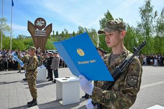 Около 13 тысяч курсантов военных кафедр вузов присягнули на верность Родине