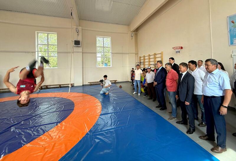 Инвестор построил спорткомплекс для жителей города Тайынша