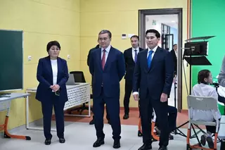 Ербол Мырзабосынов ознакомился с работой столичного комплекса TANYM SPORT